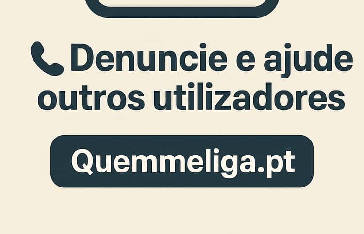 Como denunciar um número em Portugal passo a passo