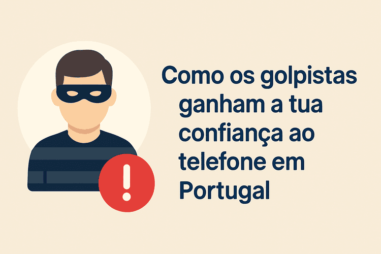 Como os golpistas ganham a tua confiança ao telefone em Portugal