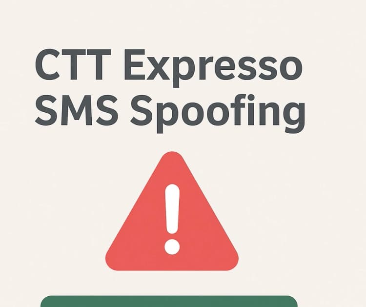CTT Expresso SMS Spoofing — mensagens falsas de entrega e como verificar sites fraudulentos